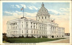 Minnesota State Capitol Building St. Paul, MN Postcard Postcard