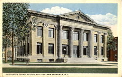 Middlesex County Record Building New Brunswick, NJ Postcard Postcard