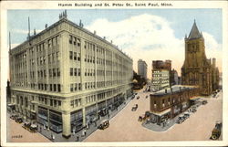 Hamm Building And St. Peter St Postcard