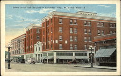 Breen Hotel And Knights Of Columbus Bldg Postcard