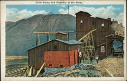 Culm Dump And Washery At The Mines Mining Postcard Postcard