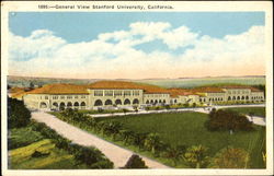 General View Stanford University Palo Alto, CA Postcard Postcard