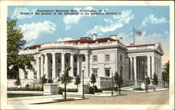 Continental Memorial Hall Washington, DC Washington DC Postcard Postcard