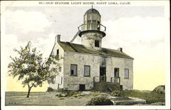 Old Spanish Light House Postcard