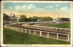 Pimlico Race Track Baltimore, MD Postcard Postcard