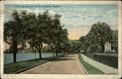 View On Lucerne Circle Orlando, FL Postcard Postcard