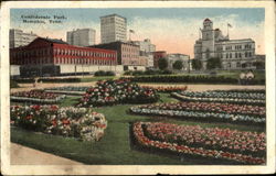 Confederate Park Memphis, TN Postcard Postcard