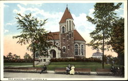 Gale Memorial Library Postcard