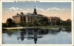 Simmons College Boston, MA Postcard Postcard