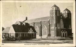 Methodist Church Hazlehurst, MS Postcard Postcard