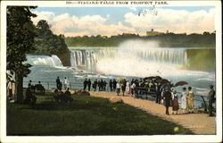 Niagara Falls, Prospect Park New York Postcard Postcard