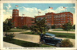 Sears Roebuck & Co. Plant, Roosevelt Boulevard Philadelphia, PA Postcard Postcard