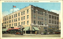 The New Grand Billings Distinctive Hotel Postcard