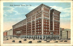 Hotel Baltimore Kansas City, MO Postcard Postcard