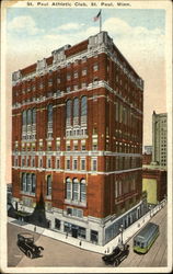 St. Paul Athletic Club Minnesota Postcard Postcard