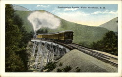 Frankenstein Trestle Crawford Notch, NH Postcard Postcard