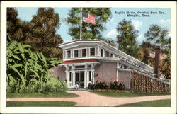 Reptile House, Overton Park Zoo Memphis, TN Postcard Postcard