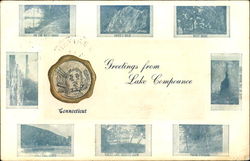 Greetings From Lake Compounce Postcard