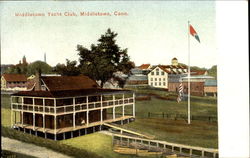 Middletown Yacht Club Connecticut Postcard Postcard