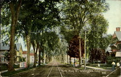 North Main St Wallingford, CT Postcard Postcard