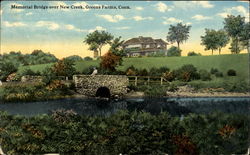 Memorial Bridge Over New Creek Postcard