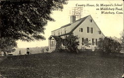 Country House St. Margaret's School, Middlebury Road Waterbury, CT Postcard Postcard