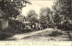 Camp Meeting Ground, Haven Ave. North Postcard