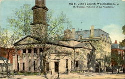 Old St. John's Church Washington, DC Washington DC Postcard Postcard