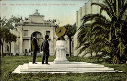 The Sun Dial In Golden Gate Park Postcard