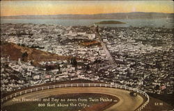 San Francisco And Bay California Postcard Postcard