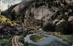 Dome Rock Platte Canon, CO Postcard Postcard