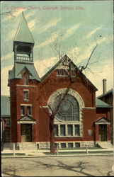 Christian Church Postcard