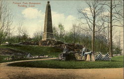 Putnam Park Monument Redding, CT Postcard Postcard