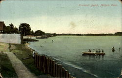 Trumbull Beach Milford, CT Postcard Postcard