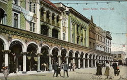 Street Scene Postcard