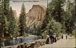 Half Dome Yosemite Valley, CA Yosemite National Park Postcard Postcard