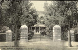 Entrance To Winchester Home Postcard