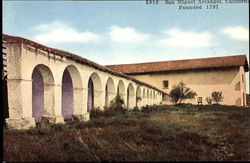 San Miguel Arcangel San Luis Obispo, CA Postcard Postcard