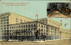 Hotel Huntington Los Angeles, CA Postcard Postcard