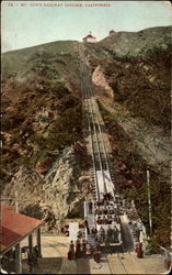 Mt. Lowe Railway Incline Mount Lowe, CA Postcard Postcard