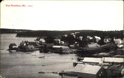 East Boothbay Maine Postcard Postcard