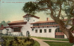 Faculty Club, University of California Postcard