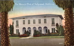 The Woman's Club Of Hollywood Postcard