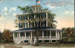 The Colonial, 115 No. Carolina Ave. South Postcard