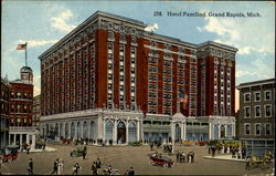 Hotel Pantlind Grand Rapids, MI Postcard Postcard