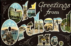 Greeting From Old Orchard Postcard