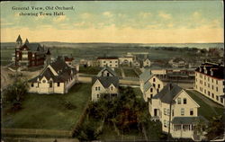 General View Old Orchard Postcard