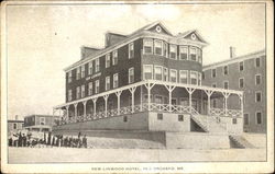 New Linwood Hotel Old Orchard Beach, ME Postcard Postcard