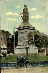 Monument Square Portland, ME Postcard Postcard