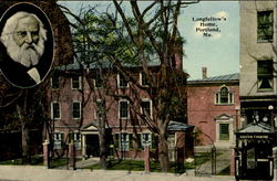 Longfellow's Home Postcard